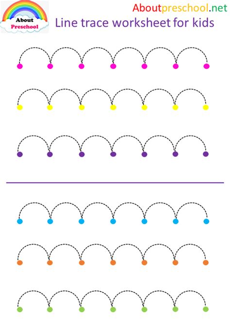 Preschool-Zigzag Line Worksheet-3 - About Preschool