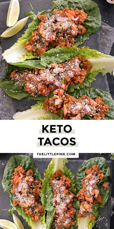 Low Carb Keto Tacos 5 Ways Little Pine Kitchen