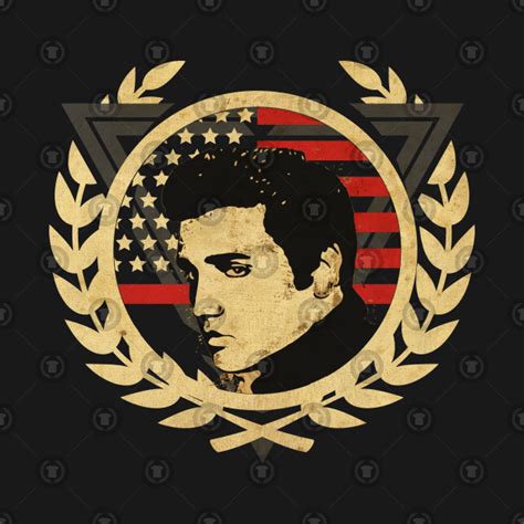 Elvis Vintage King Elvis Presley T Shirt Teepublic Elvis