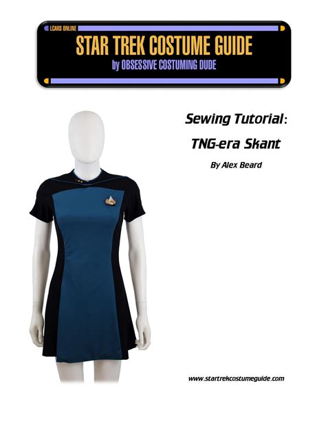 TNG Skant Sewing Tutorial Star Trek Costume Guide