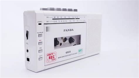 Oem Classic Panda Portable Tape Walkman Player Am Fm Radio Cassette