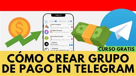 Cómo crear grupo de Telegram de pago YouTube