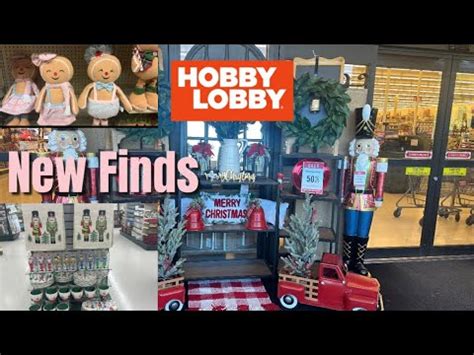 Hobby Lobby New Finds Shop With Me Youtube