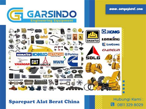 Sparepart Alat Berat China Garsindo Engineering Equipment