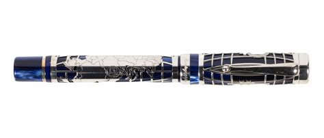 At Auction Montegrappa Ruble Ltd Ed Sterling Silver Rollerball