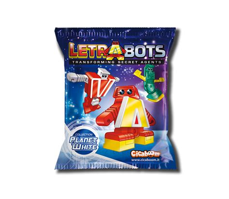 Letrabots Planet White E Energy