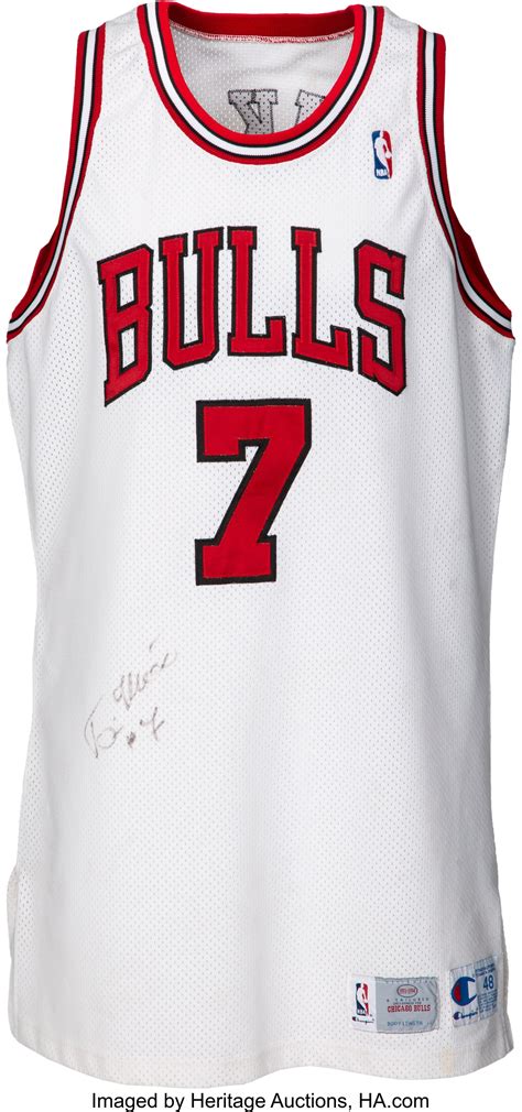 1993-94 Toni Kukoc Game Worn & Signed Chicago Bulls Rookie | Lot #50839