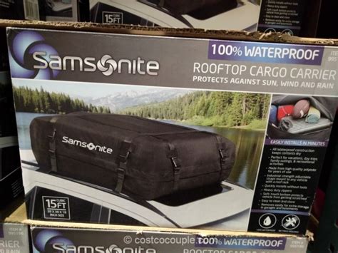 Samsonite Waterproof Roof Top Cargo Carrier