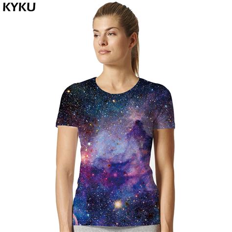 Galaxy Shirt Space Universe 3d Print Tshirt Women Hort Sleeves Womens Brand Clothing Hip Hop Top