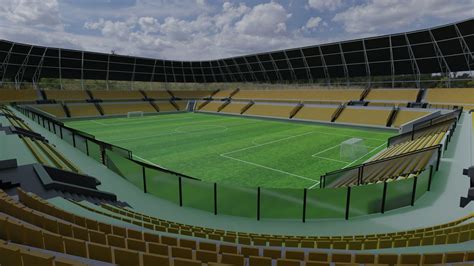 3d Model Football Stadium Vr Ar Low Poly Cgtrader