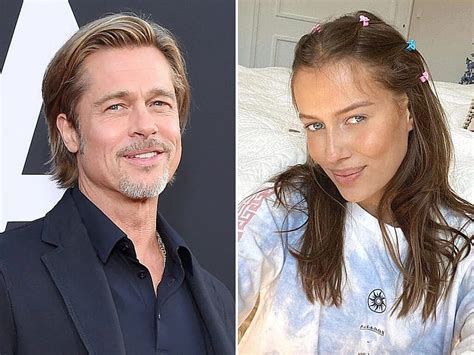 Brad Pitt And German Model Nicole Poturalski Spotted Together In France