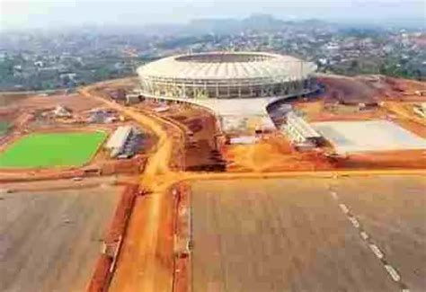 Péril sur la CAN 2021 Les travaux du Stade Paul Biya sont à larrêt