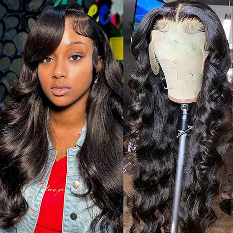 Ablyea 13x6 Body Wave Lace Front Wigs Human Hair 180