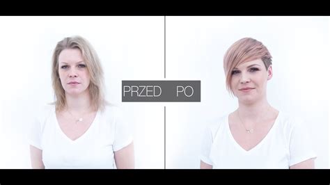 Step4hair Metamorfoza 2018 Krótka fryzura blond YouTube