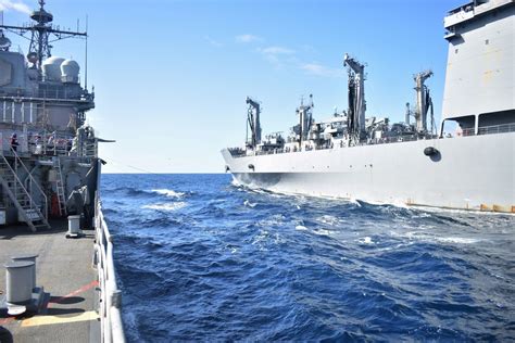 DVIDS - Images - USS Antietam Conducts Replenishment-at-sea [Image 11 ...