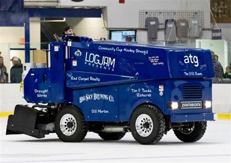 Zamboni name announced - Glacier Ice Rink