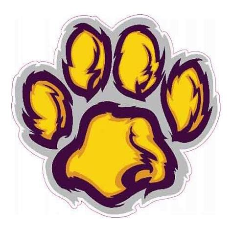 Lsu Tiger Paw Clip Art