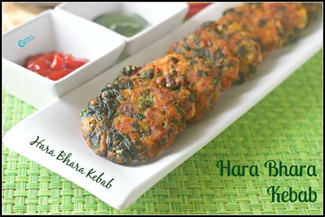 Hara Bhara Kebab Recipe Tea Time Indian Snacks Subbus Kitchen