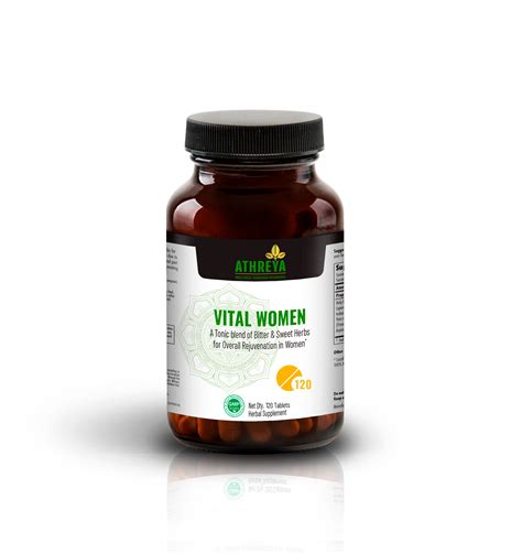 Vital Women Tablets Supplement For Womens Health Athreya Herbs