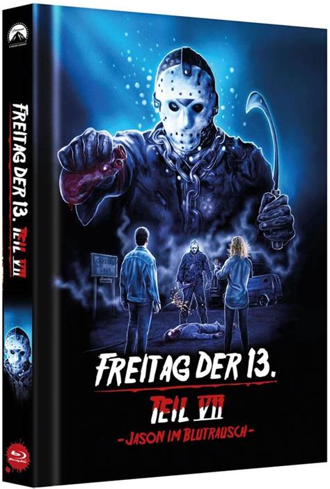 Freitag Der 13 Teil 7 Jason Im Blutrausch 1988 Cover D Limited