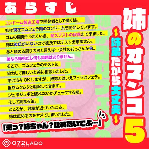 エロ同人傑作選 「姉がゴムフェラのテストに協力して欲しいと言ってきた」姉のオマンコ5～姉弟だから大丈夫～【アクメナビゲート搭載