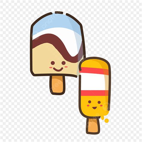 Summer Ice Cream Clipart Transparent Png Hd Two Summer Ice Cream Ice