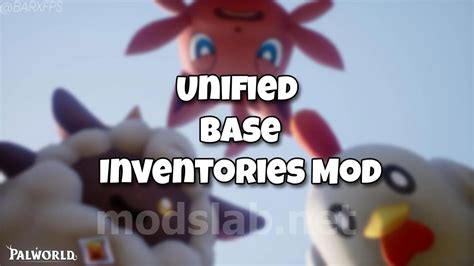 Download Unified Base Inventories Mod (UBIM) for Palworld