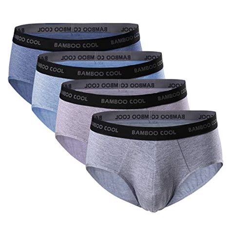 Bamboo Cool Mens Underwear Boxer Briefs Soft Comfortable Bamboo