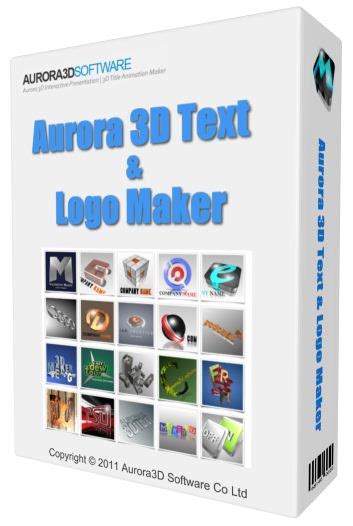 Master Share Files™ Aurora 3d Text And Logo Maker Full Version