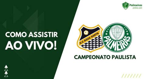 Palmeiras ao vivo Veja onde assistir ao jogo diante do Água Santa pela