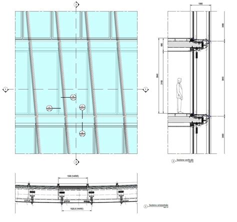 Double Skin Fa Ades Curtain Wall Detail Double Glass Curtain Wall