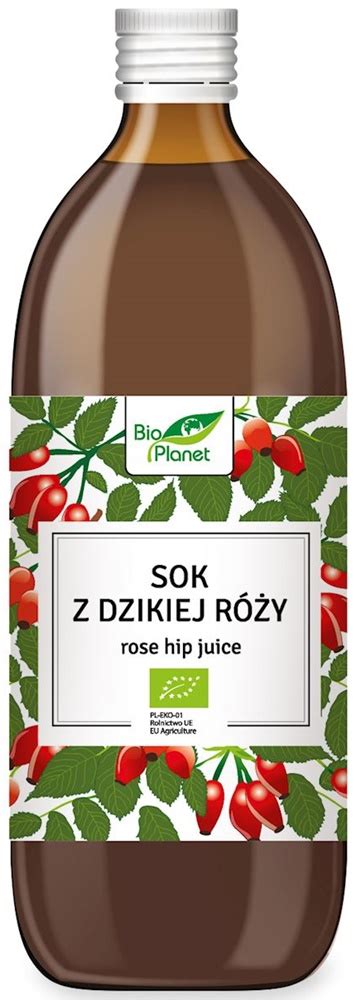 Sok Z Dzikiej R Y Pasteryzowany Ekologiczny Ml Bio Planet