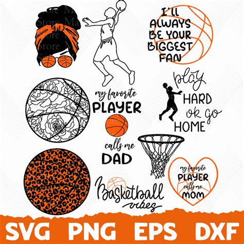 Basketball SVG Bundle, Basketball SVG, Basketball Clipart, B - Inspire ...