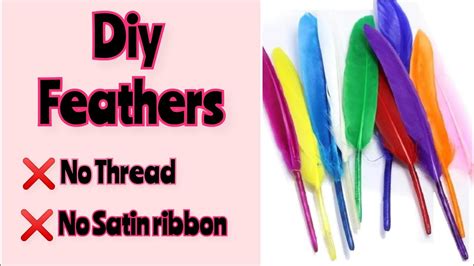 How To Make Paper Feathers Diy Paper Feathers Paper Feathers Tutorial Paper Feathers Origami