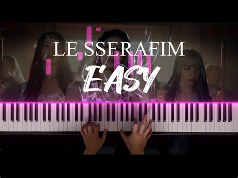 커뮤니티 LE SSERAFIM 르세라핌 EASY 피아노 커버 악보 입니다