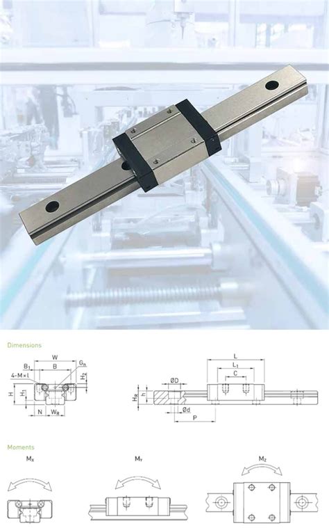 Slide Linear Guide Rail Block MGN15C