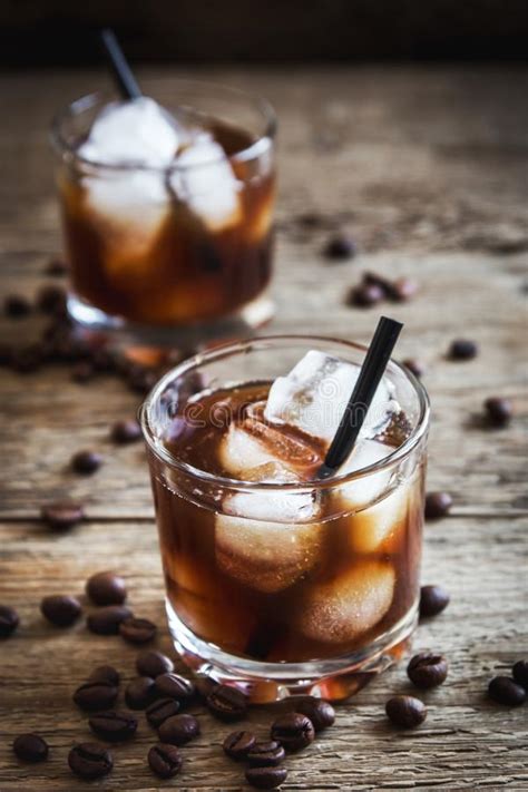 Black Russian Cocktail stock photo. Image of drink, alcoholic - 111256690