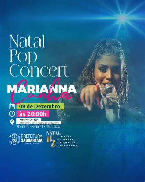 Abertura do Natal de Luz terá evento Natal Pop Concert Prefeitura