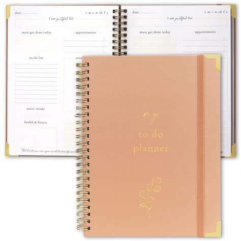 Simplified To Do List Notebook Aesthetic Daily Planner To Easily