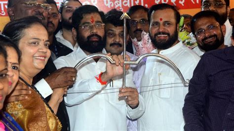 In Photos Shiv Sena Name Symbol Goes To Eknath Shinde Faction