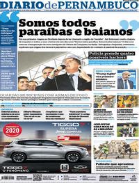 Capa Folha De Pernambuco Quarta 24 De Julho De 2019