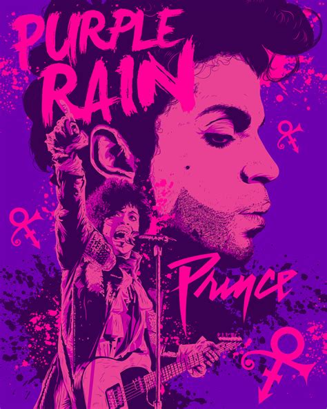 Prince Digital Illustration | Poster By Griffin Design