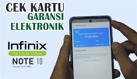 Cepat Dan Mudah Begini Cara Cek Garansi Hp Infinix Terbaru November