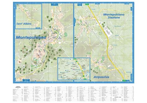 Montepulciano Map - montepulciano • mappery