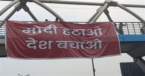 Delhi Police Lodge Firs Arrest Six For Anti Modi Posters