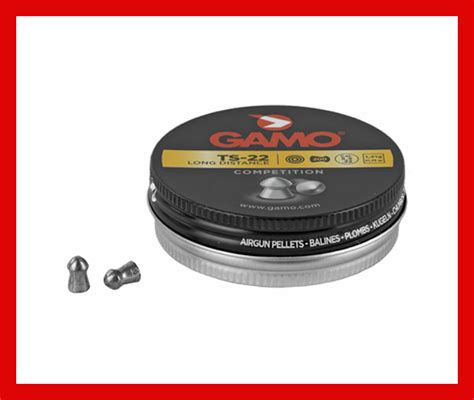 GAMO TS 22 PELLETS 22 CAL 200 PK Air Gun Accessories At GunBroker