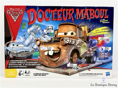 Jeu De Soci T Docteur Maboul Cars Disney Pixar Hasbro Martin