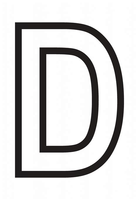 Free Printable Letter D Printable Templates