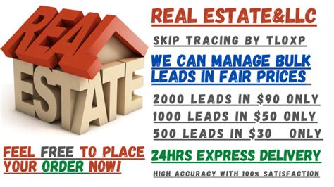 Do Accurate Skip Tracing For Real Estate And Llc Skip Tracing By Maaz