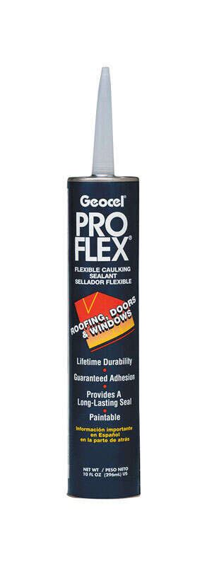 Geocel Pro Flex Bronze Tripolymer Window And Door Caulk Sealant 10 Oz